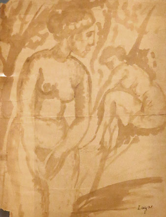 Banyistes. 1915-1916. Celso Lagar