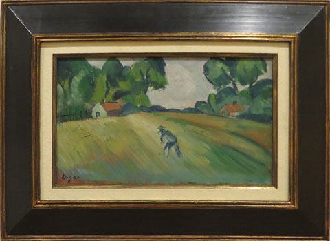Home al prat (El segador). Ca. 1916. Celso Lagar