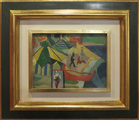Les barraques. 1918. Celso Lagar