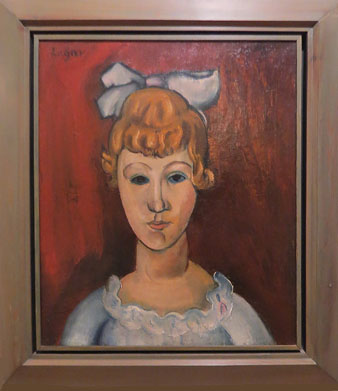 Retrat de nena. Ca. 1917. Celso Lagar