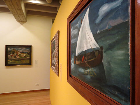 Detall d'una de les sales de l'exposici&oacute;