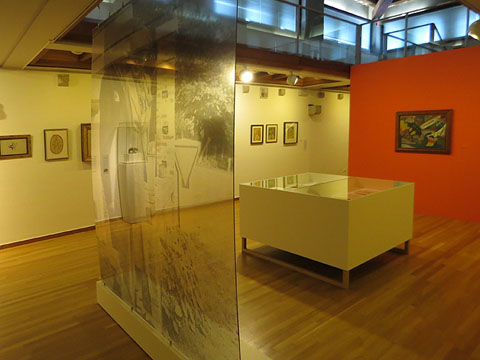 Detall d'una de les sales de l'exposici&oacute;