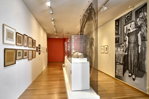 Detall d'una de les sales de l'exposici&oacute;