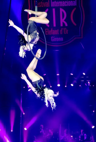 Actuaci&oacute; del X Festival Internacional de Circ Elefant d'Or