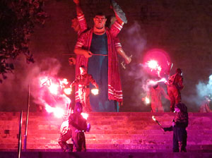 Fires de Sant Narc&iacute;s 2021. Drakofarra amb Fal&middot;lera Gironina