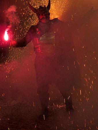 Fires de Sant Narc&iacute;s 2021. Correfoc amb els Diables de l'Onyar