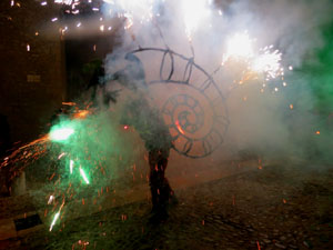 Fires de Sant Narc&iacute;s 2021. Correfoc amb els Diables de l'Onyar
