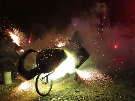 Fires de Sant Narc&iacute;s 2021. Correfoc amb els Diables de l'Onyar