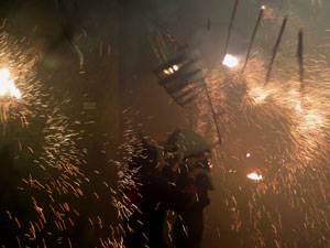 Fires de Sant Narc&iacute;s 2021. Correfoc amb els Diables de l'Onyar