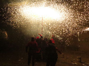 Fires de Sant Narc&iacute;s 2021. Correfoc amb els Diables de l'Onyar