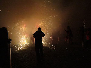 Fires de Sant Narc&iacute;s 2021. Correfoc amb els Diables de l'Onyar