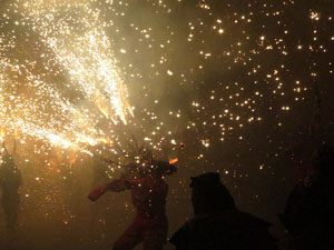 Fires de Sant Narc&iacute;s 2021. Correfoc amb els Diables de l'Onyar