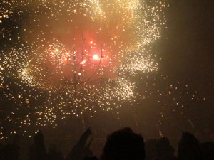 Fires de Sant Narc&iacute;s 2021. Correfoc amb els Diables de l'Onyar