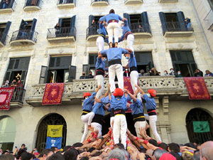Fires de Sant Narc&iacute;s 2021. Diada castellera amb Marrecs de salt, Minyons de Terrassa i Capgrossos de Matar&oacute;