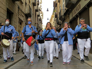 Fires de Sant Narc&iacute;s 2021. Diada castellera amb Marrecs de salt, Minyons de Terrassa i Capgrossos de Matar&oacute;