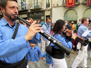 Fires de Sant Narc&iacute;s 2021. Diada castellera amb Marrecs de salt, Minyons de Terrassa i Capgrossos de Matar&oacute;