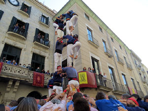 Fires de Sant Narc&iacute;s 2021. Diada castellera amb Marrecs de salt, Minyons de Terrassa i Capgrossos de Matar&oacute;
