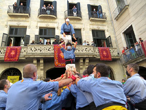Fires de Sant Narc&iacute;s 2021. Diada castellera amb Marrecs de salt, Minyons de Terrassa i Capgrossos de Matar&oacute;