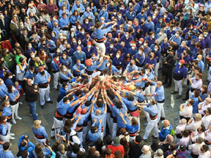 Fires de Sant Narc&iacute;s 2021. Diada castellera amb Marrecs de salt, Minyons de Terrassa i Capgrossos de Matar&oacute;