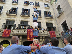 Fires de Sant Narc&iacute;s 2021. Diada castellera amb Marrecs de salt, Minyons de Terrassa i Capgrossos de Matar&oacute;