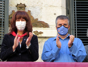 Fires de Sant Narc&iacute;s 2021. Diada castellera amb Marrecs de salt, Minyons de Terrassa i Capgrossos de Matar&oacute;