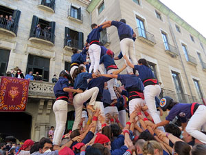 Fires de Sant Narc&iacute;s 2021. Diada castellera amb Marrecs de salt, Minyons de Terrassa i Capgrossos de Matar&oacute;