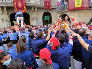 Fires de Sant Narc&iacute;s 2021. Diada castellera amb Marrecs de salt, Minyons de Terrassa i Capgrossos de Matar&oacute;