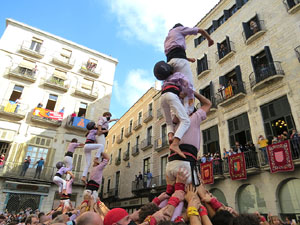 Fires de Sant Narc&iacute;s 2021. Diada castellera amb Marrecs de salt, Minyons de Terrassa i Capgrossos de Matar&oacute;