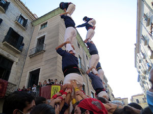 Fires de Sant Narc&iacute;s 2021. Diada castellera amb Marrecs de salt, Minyons de Terrassa i Capgrossos de Matar&oacute;