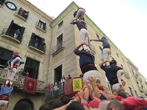 Fires de Sant Narc&iacute;s 2021. Diada castellera amb Marrecs de salt, Minyons de Terrassa i Capgrossos de Matar&oacute;