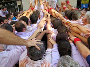 Fires de Sant Narc&iacute;s 2021. Diada castellera amb Marrecs de salt, Minyons de Terrassa i Capgrossos de Matar&oacute;