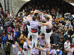 Fires de Sant Narc&iacute;s 2021. Diada castellera amb Marrecs de salt, Minyons de Terrassa i Capgrossos de Matar&oacute;