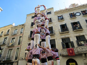Fires de Sant Narc&iacute;s 2021. Diada castellera amb Marrecs de salt, Minyons de Terrassa i Capgrossos de Matar&oacute;