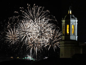 Fires de Sant Narc&iacute;s 2021. El castell de focs