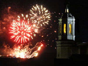 Fires de Sant Narc&iacute;s 2021. El castell de focs