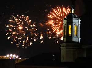 Fires de Sant Narc&iacute;s 2021. El castell de focs
