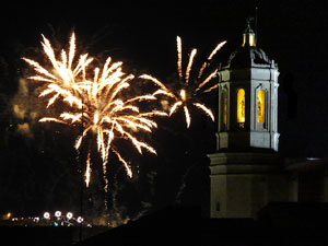 Fires de Sant Narc&iacute;s 2021. El castell de focs