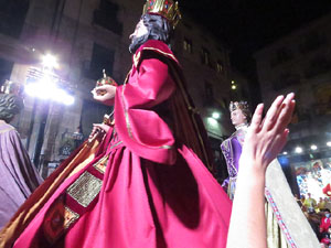 Fires de Sant Narc&iacute;s 2021. Ball de l'&agrave;liga, capgrossos i gegants