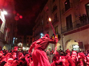 Fires de Sant Narc&iacute;s 2021. Ball de l'&agrave;liga, capgrossos i gegants