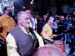 Fires de Sant Narc&iacute;s 2021. Ball de l'&agrave;liga, capgrossos i gegants