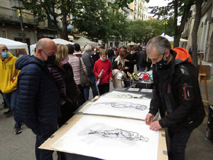 Fires de Sant Narc&iacute;s 2021. Fira-mercat d'alimentaci&oacute;, artesania, brocanters, dibuix i pintura