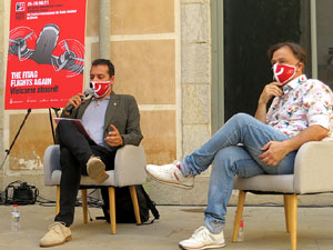 Festival FITAG 2021. Presentaci&oacute; al pati de la Casa de Cultura