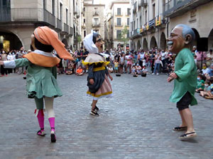 Arribada de la Flama del Canig&oacute; 2021 a la pla&ccedil;a del Vi