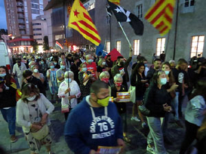 Manifestaci&oacute; de l'U d'octubre de 2021