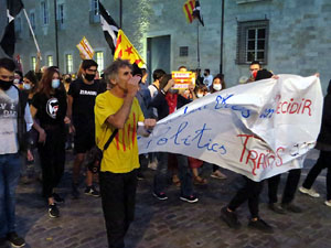 Manifestaci&oacute; de l'U d'octubre de 2021