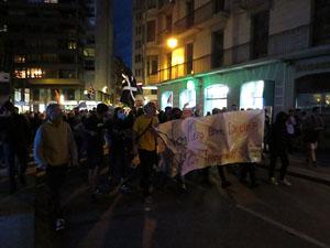Manifestaci&oacute; de l'U d'octubre de 2021