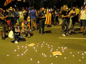 Manifestaci&oacute; de l'U d'octubre de 2021