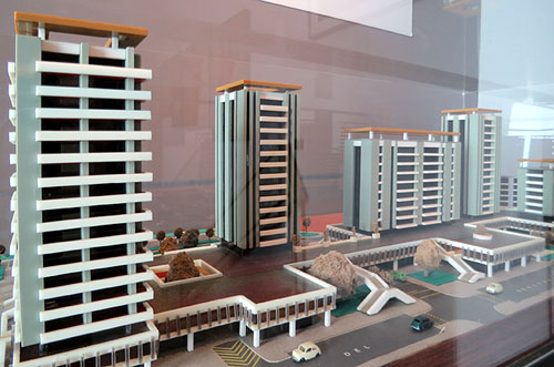 Maqueta del pla Perpiny&agrave;