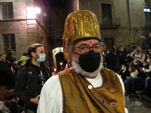 Nadal 2021 a Girona. Arribada del mag Naj-Mandin