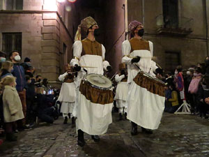 Nadal 2021 a Girona. Arribada del mag Naj-Mandin